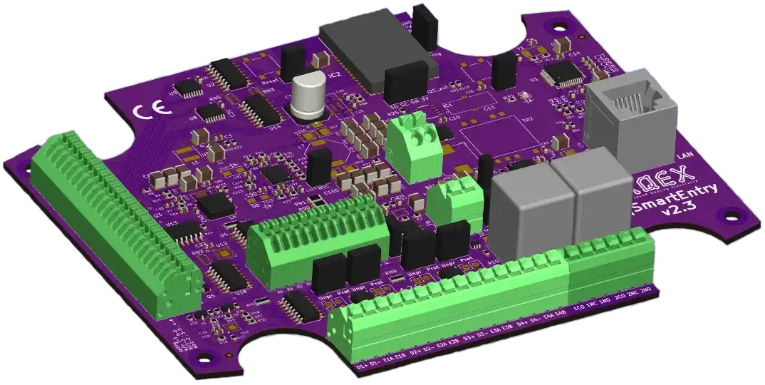 Kicad design 3D rendering
